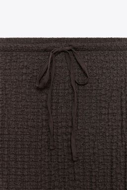 TEXTURED MIDI SKIRT - Zara фото 8