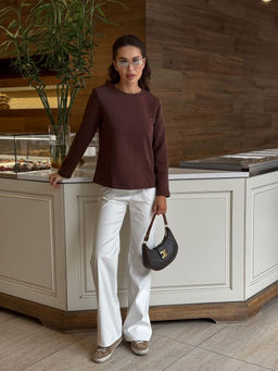 Джемпер AURA 2210-176 шоколадный