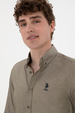 Erkek Vizon Uzun Kollu Basic G_mlek Sepette S_rpriz _ndirim - U.s. polo assn фото 2