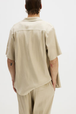 Pantal?n en mezcla de lino Easy-care Loose Fit - H&m фото 8