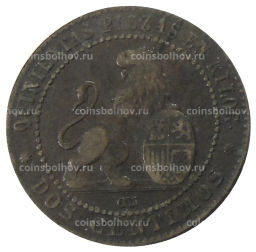 2 сентимо 1870 года Испания