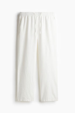 Pantal?n en mezcla de lino Relaxed Fit