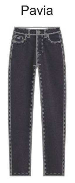 10200440068 Брюки джинсовые жен. Pavia темно-серый - Concept club фото 5