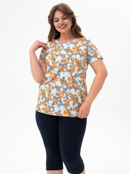 Комплект из хлопка,мятный