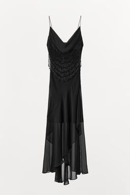 LIMITED EDITION BEADED MIDI DRESS - Zara фото 5
