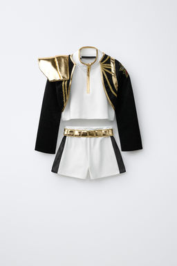 TRAJE DISFRAZ KPOP DEMON HUNTERS NETFLIX  / Negro