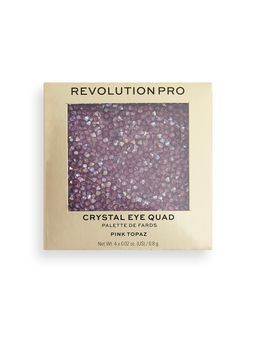 Revolution PRO Палетка теней для век Crystal Eye Quad, Pink Topaz фото 3
