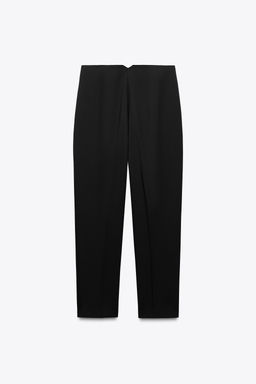 PANTAL?N TIRO ALTO / Negro - Zara фото 4