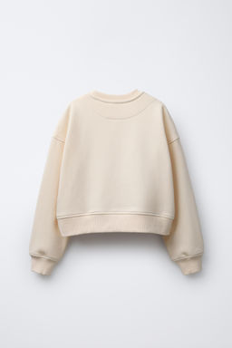 NUMBER STUD SWEATSHIRT - Zara фото 2
