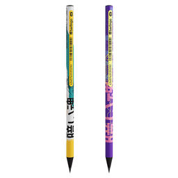 Цена за 2 шт. Карандаш ч/гр. BERLINGO "Glyph" HB, без ластика (BP00S11) круглый