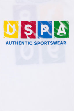 U. S. Polo Assn Детская белая футболка с круглым вырезом - U.s. polo assn фото 6