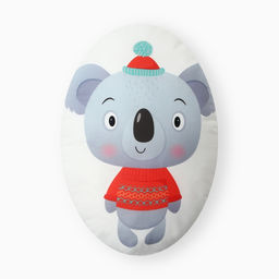 Подушка новогодняя декоративная Этель Коала 28*37см  фото 3