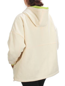 2561 BEIGE/ORANGE Худи женское (50 гр. синтепон) - Фабричный китай фото 14