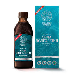 СИЛА ДОЛГОЛЕТИЯ (бальзам из красных сортов винограда на травах), 250 мл