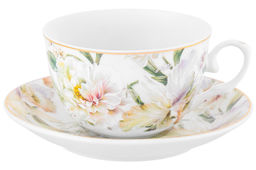 Чайн. пара 4 пр. 250 мл 12,5*9,5*6 см Корнелия, фарфор - Elan gallery фото 6