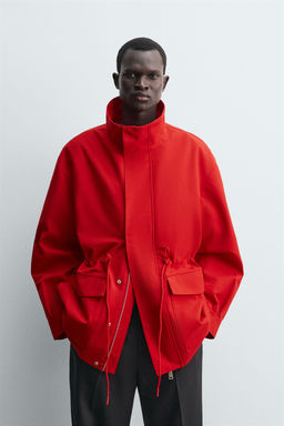 WATER REPELLENT DETACHABLE PARKA - Zara фото 2