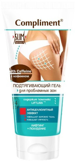"Compliment" С КОФЕИНОМ Подтягивающий гель (200мл).24 / 796197 /