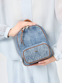 Сумка Labbra L-HF4394-1 l.blue jeans/luggage