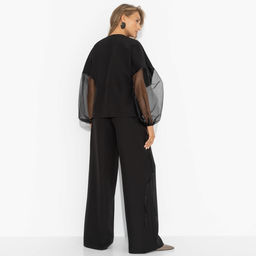 Брючный костюм для идеальной химии, Серьезная леди (2 в 1, брауни) - Charutti фото 14