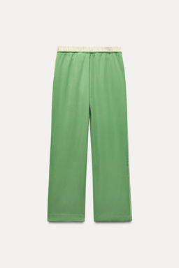 TROUSERS WITH SIDE TRIMS - Zara фото 7