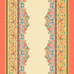 "Меандр" Скатерть 150х145см, длина стола до 110см, на 4 персоны, хлопок "Премиум" 186г/м2, "Домашняя мода" (Россия)