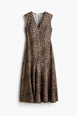 Vestido de sat?n con escote en V - H&m фото 2