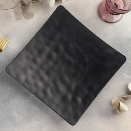 Блюдо «Чёрный Восток», 25×25×5 см, чёрное