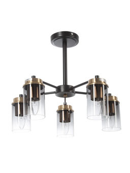 Люстра 74662/5, 5×40 Вт, E14, основание чёрное