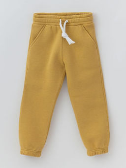 Брюки трикотажные утепленные, желтый - Lesi kids фото 7