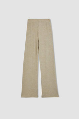 Прямые брюки на бретельках в рубчик Flayer Fit - Defacto фото 10