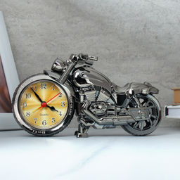 Часы настольные Мотоцикл 21 см / PF168B /уп 96/ - Галеонтрейд фото 3