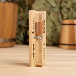 Часы песочные для бани и сауны ЧПС-1Г, 10 минут, в картонной коробке