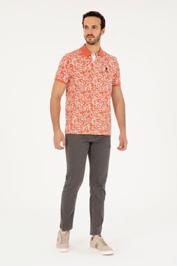 U. S. Polo Assn / Мужская футболка с пудрой - U.s. polo assn фото 4