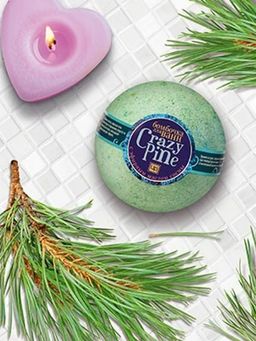 Бомбочка для ванн crazy pine 200 г