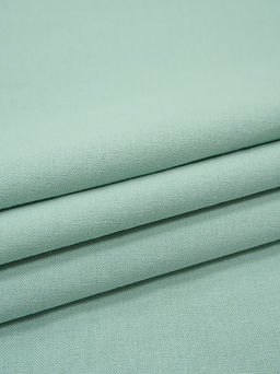 Вареный (стираный) хлопок цв.Св.голубой мох, ш.2.5м, хлопок-100%, 115гр/м.кв - Купава фото 3