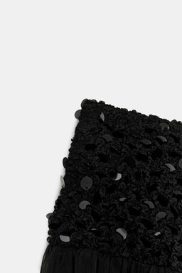 ZW COLLECTION SEQUINNED SKIRT - Zara фото 14