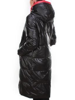 2239 BLACK Пальто женское зимнее AKIDSEFRS (200 гр. холлофайбера) - Fashion фото 4