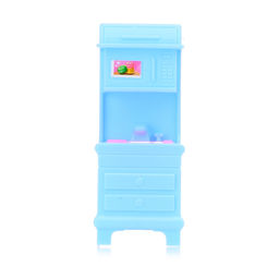 Кукла с комплектом мебели для кухни, в пакете