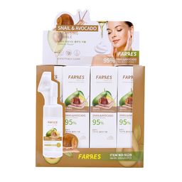 FARRES /9129/ Очищающая пенка с Улиточным муцином и экст.Авокадо 160мл. (12) - Farres cosmetics фото 3