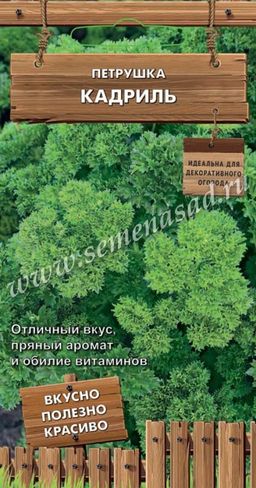 Петрушка Кадриль (сер. Декоративный огород) (А) (ЦВ) 2гр