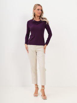 Джемпер женский KATHARINA KROSS KK-JP-003J-VI-фиолетовый  фото 4