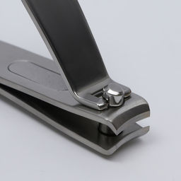 Кусачки книпсер маникюрные, с пилкой, прорезиненная ручка, 6 см