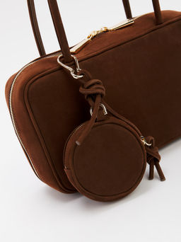 Женская сумка с ручками CALZETTI AGATA MINI Артикул 4792798, коричневый  фото 3