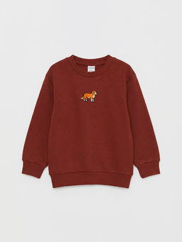 Nak??l? Erkek ?ocuk Kal?n Sweatshirt