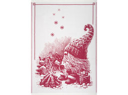 Полотенце 5с23.412ж1 У костра(ДТЭ бордовый) 50х70 см