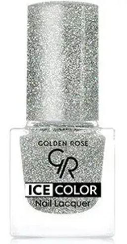 GR Лак д/н "ICE COLOR" № 196 Серебристый мультиблеск. (12)