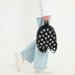 Рюкзак из искусственной кожи «Котик» 27×23×10 см