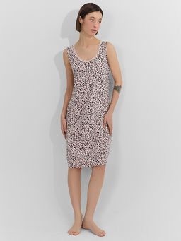 Сорочка ночная женская с леопардовым принтом - Mark formelle фото 5