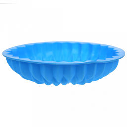 Форма силиконовая для выпекания "Хризантема" д26см h6см (Китай)