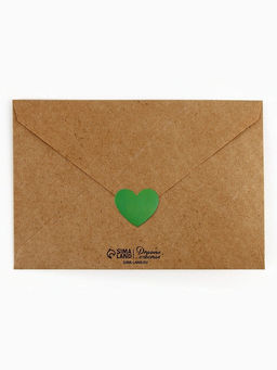 Цена за 3 шт. Открытка с конвертом для снимка УЗИ «Я беременна!», 11×16 см